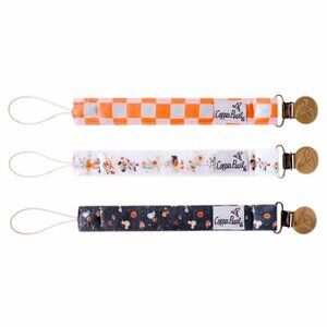 Copper Pearl NWT Mickey Mouse's Boo Bash Binky Clip Set 3 Pack